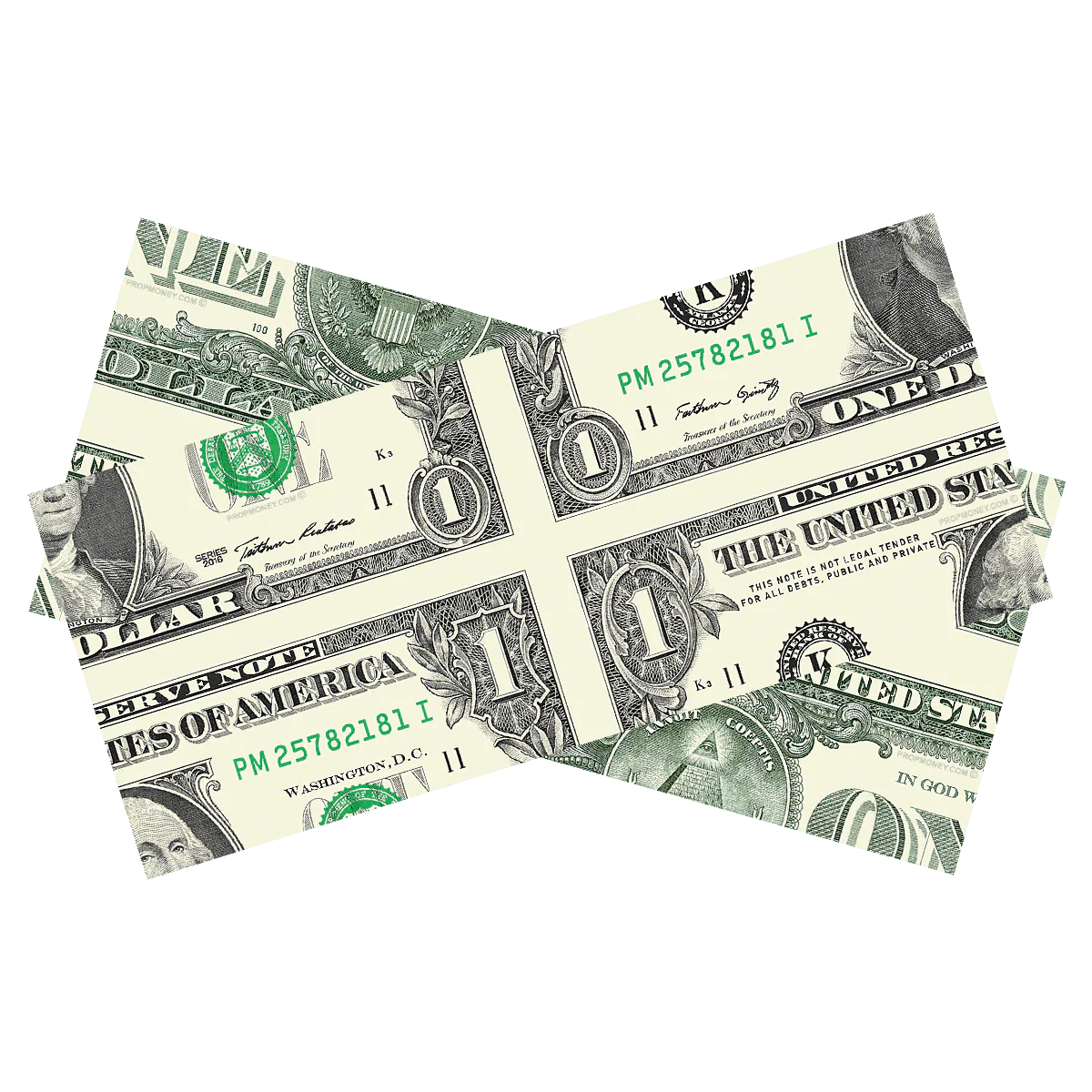 $1 Mis-Made Bill for Magicians