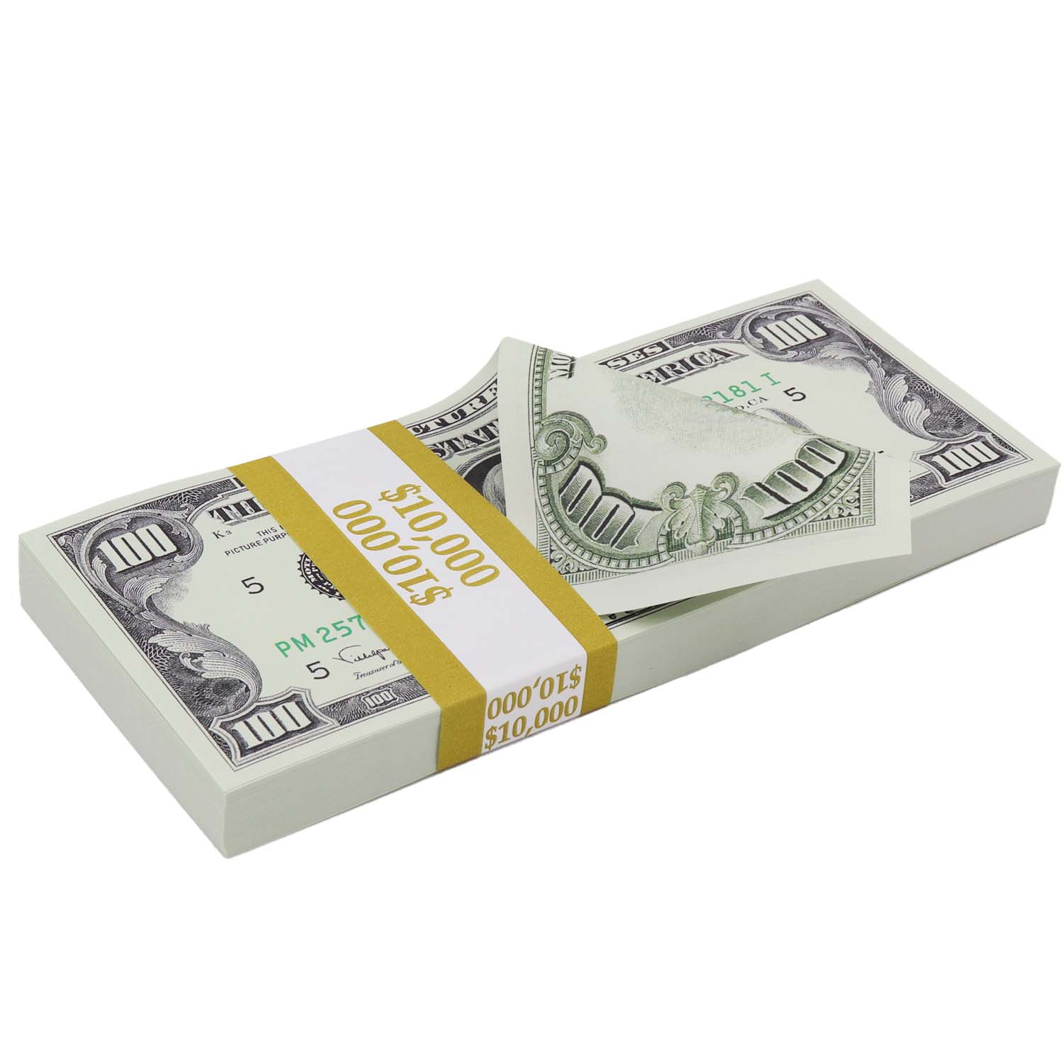 $10,000 Full Print 1990 Series Stack - Image 2
