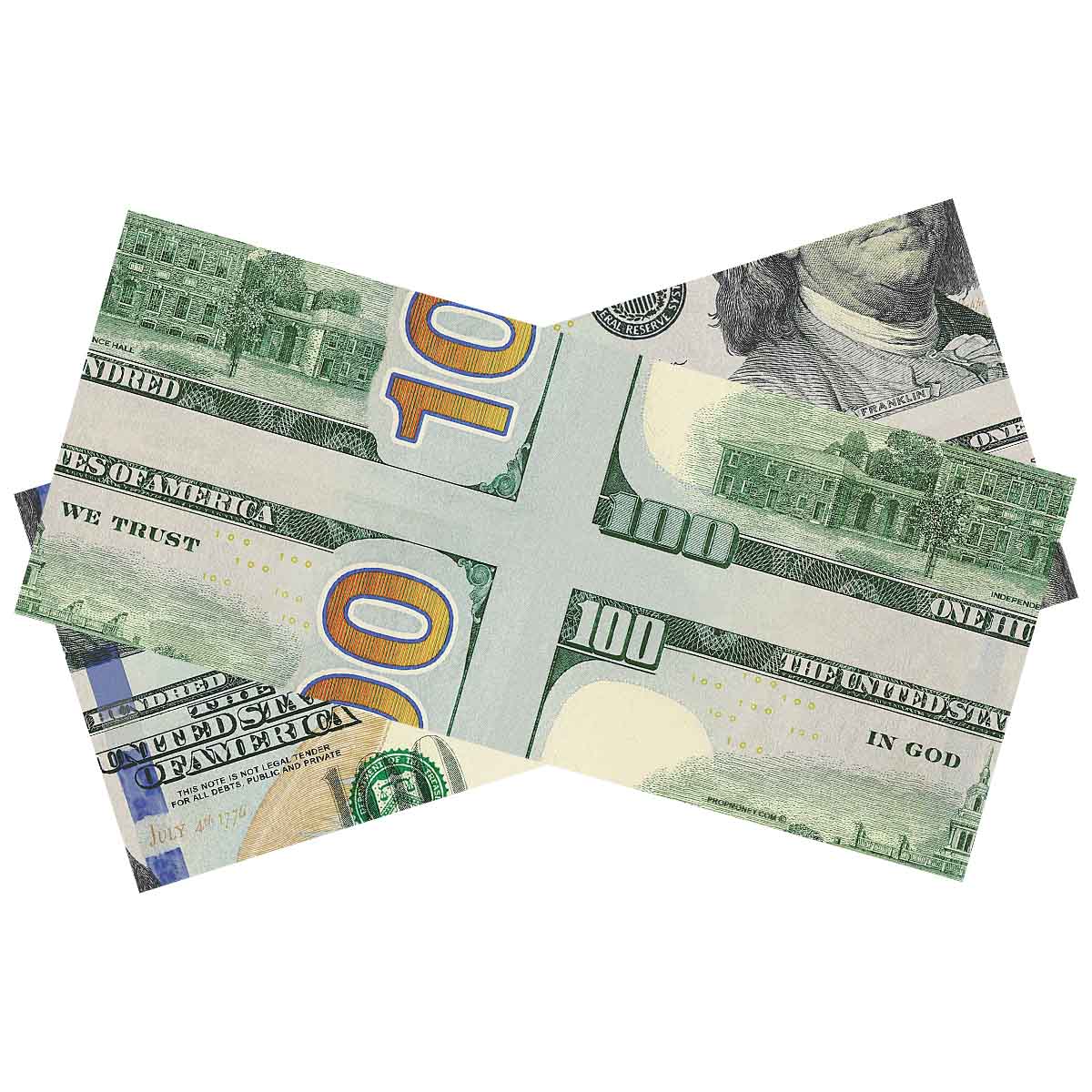 $100 Mis-Made Bill for Magicians - Image 2