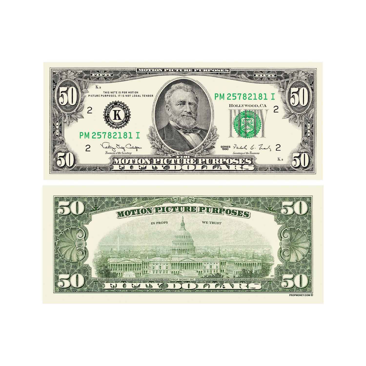 $20/$50/$100 $1,500 1990 Series Bills Mix - Image 3