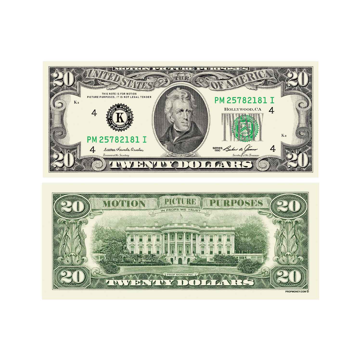 $20/$50/$100 $1,500 1990 Series Bills Mix - Image 4