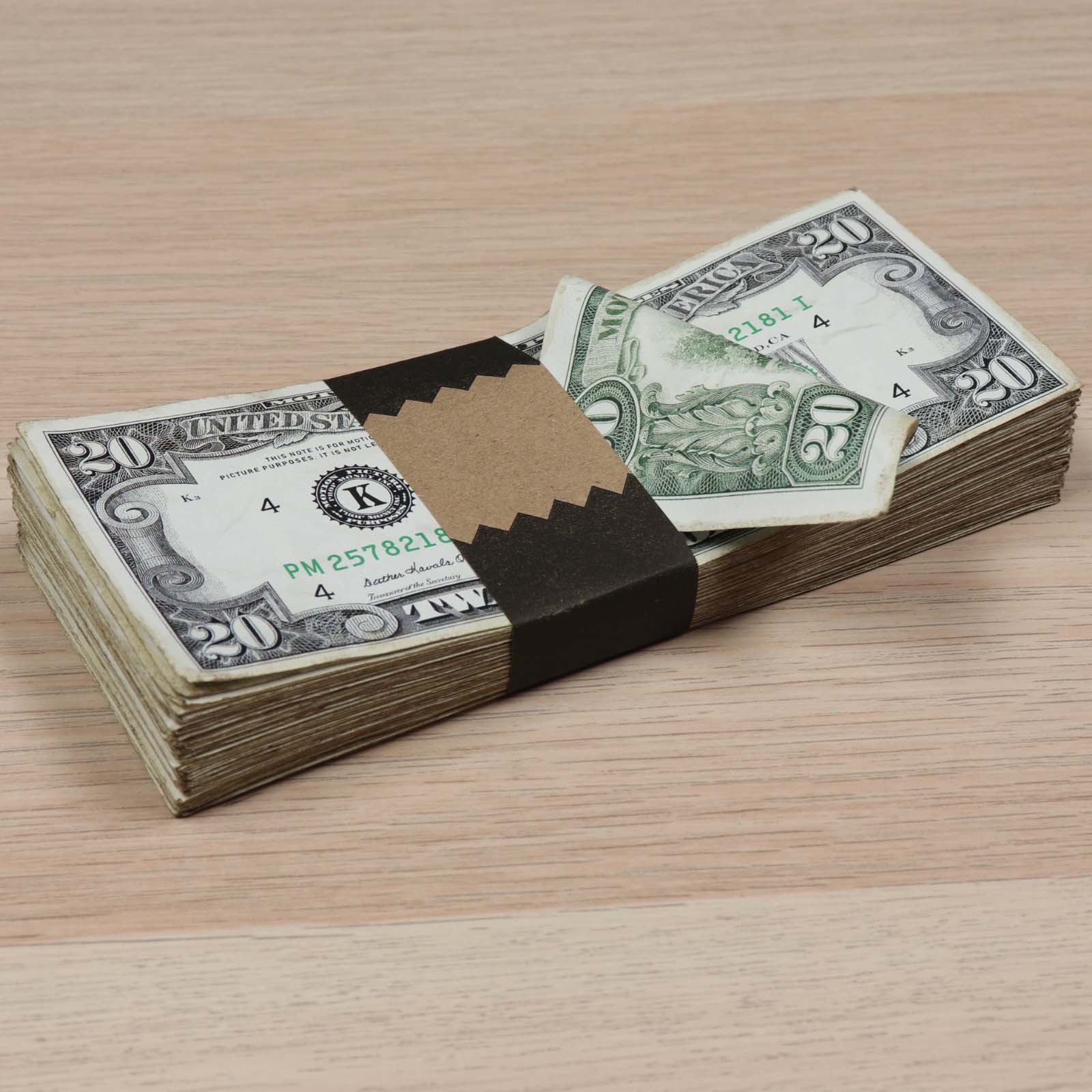 $2,000 RealAged® Full Print 1990 Series Stack - Image 4