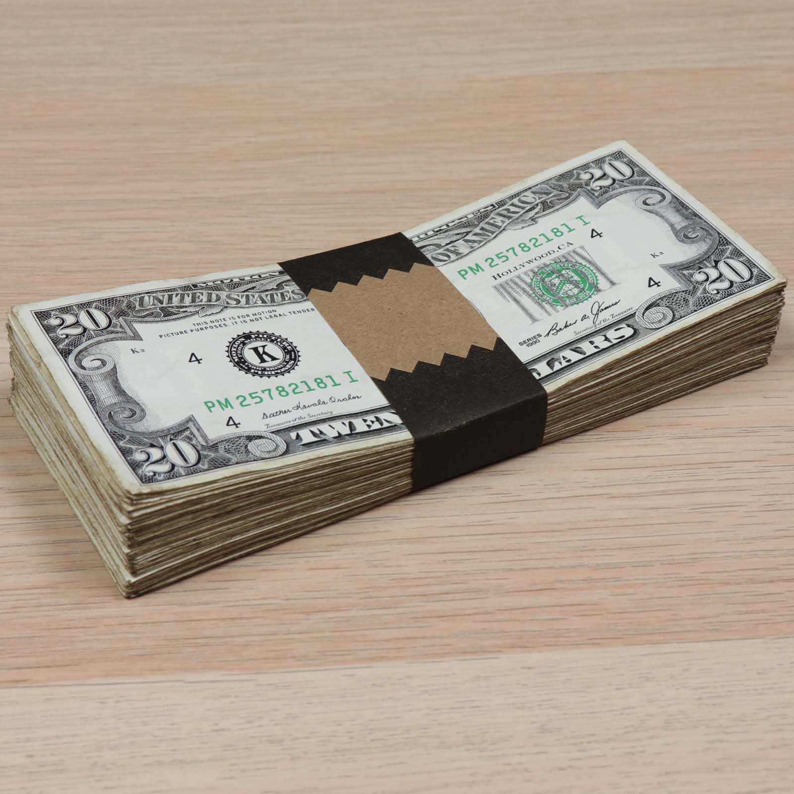 $2,000 RealAged® Full Print 1990 Series Stack - Image 5