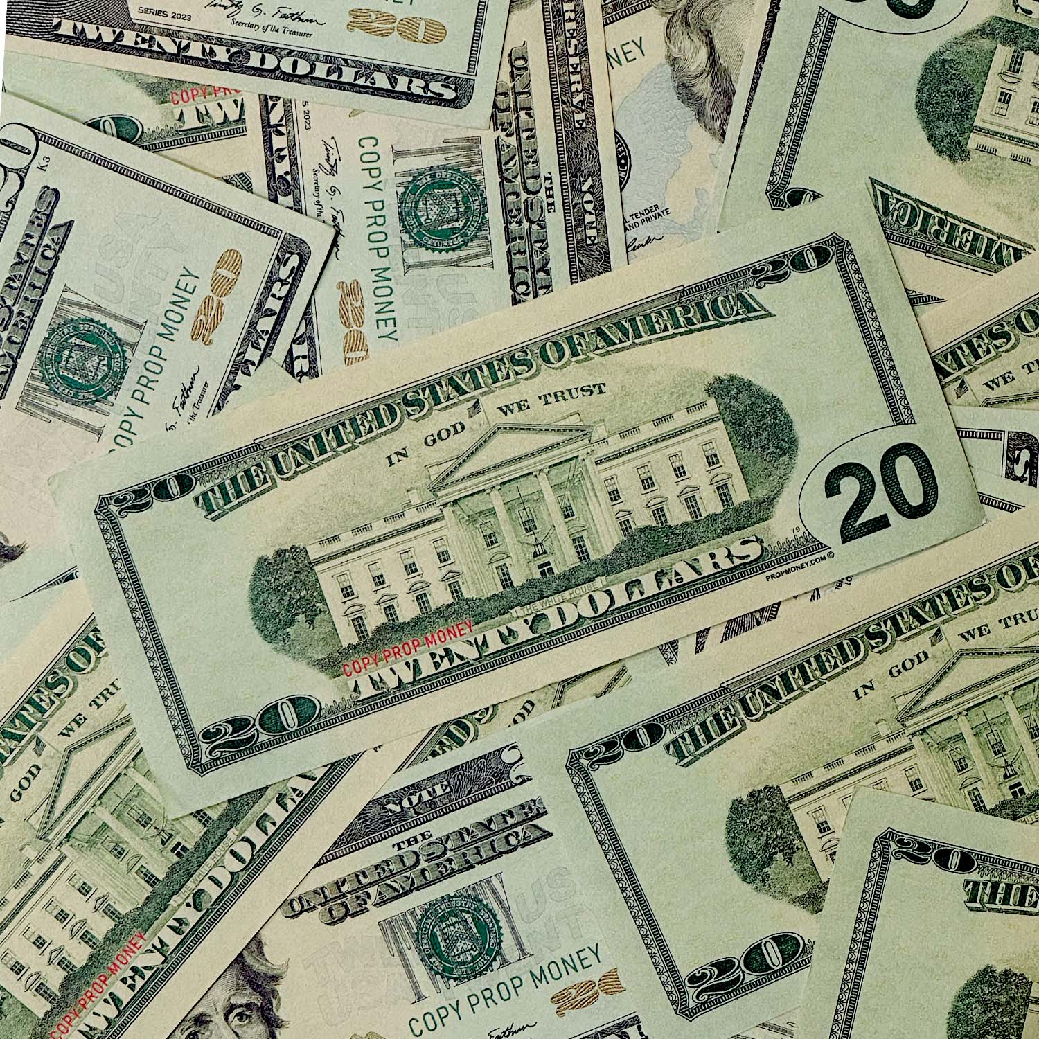 $20 United States New Series Full Print Premier Stack - Image 4