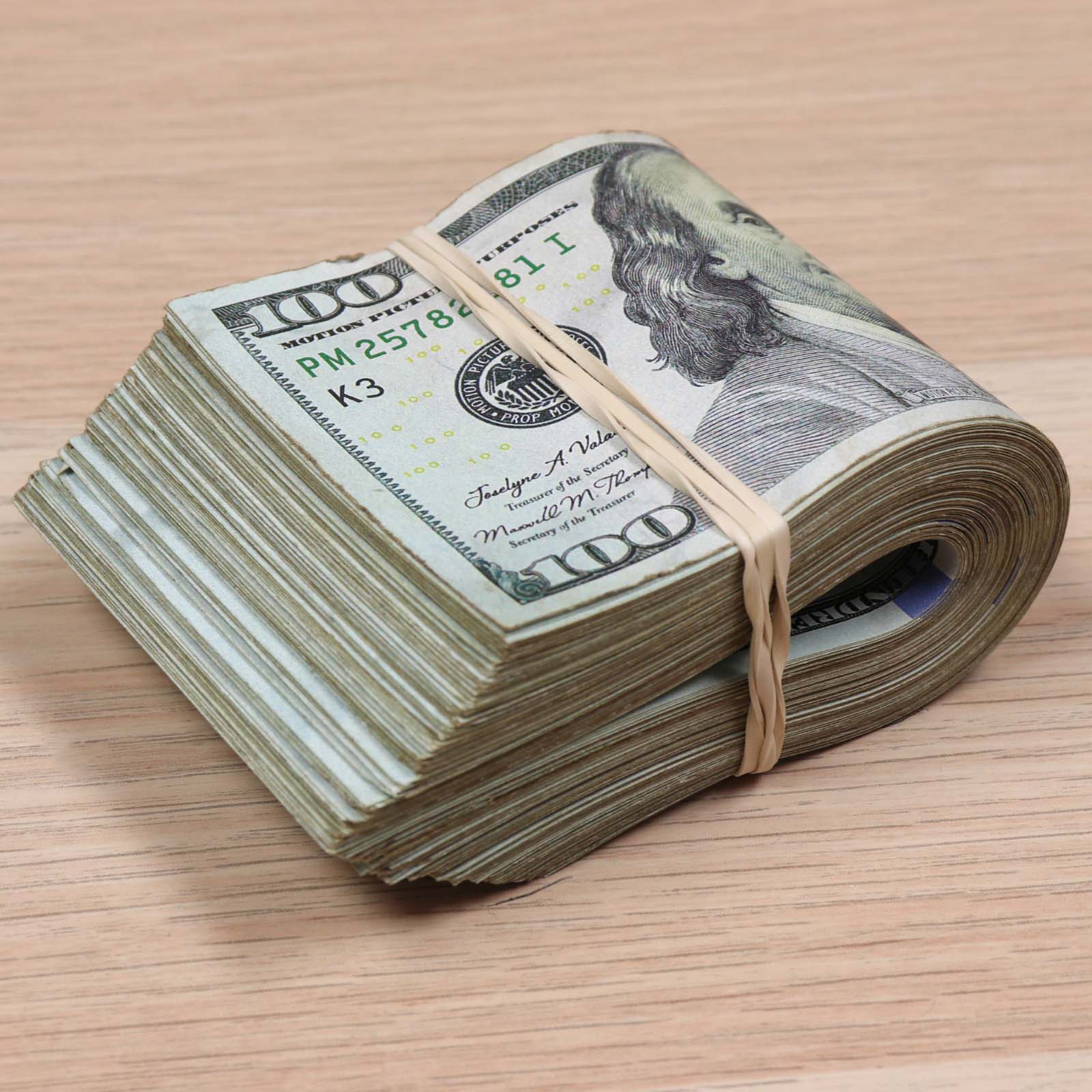 $20,000 RealAged® Full Print New Series Stack & Band Pack - Image 6