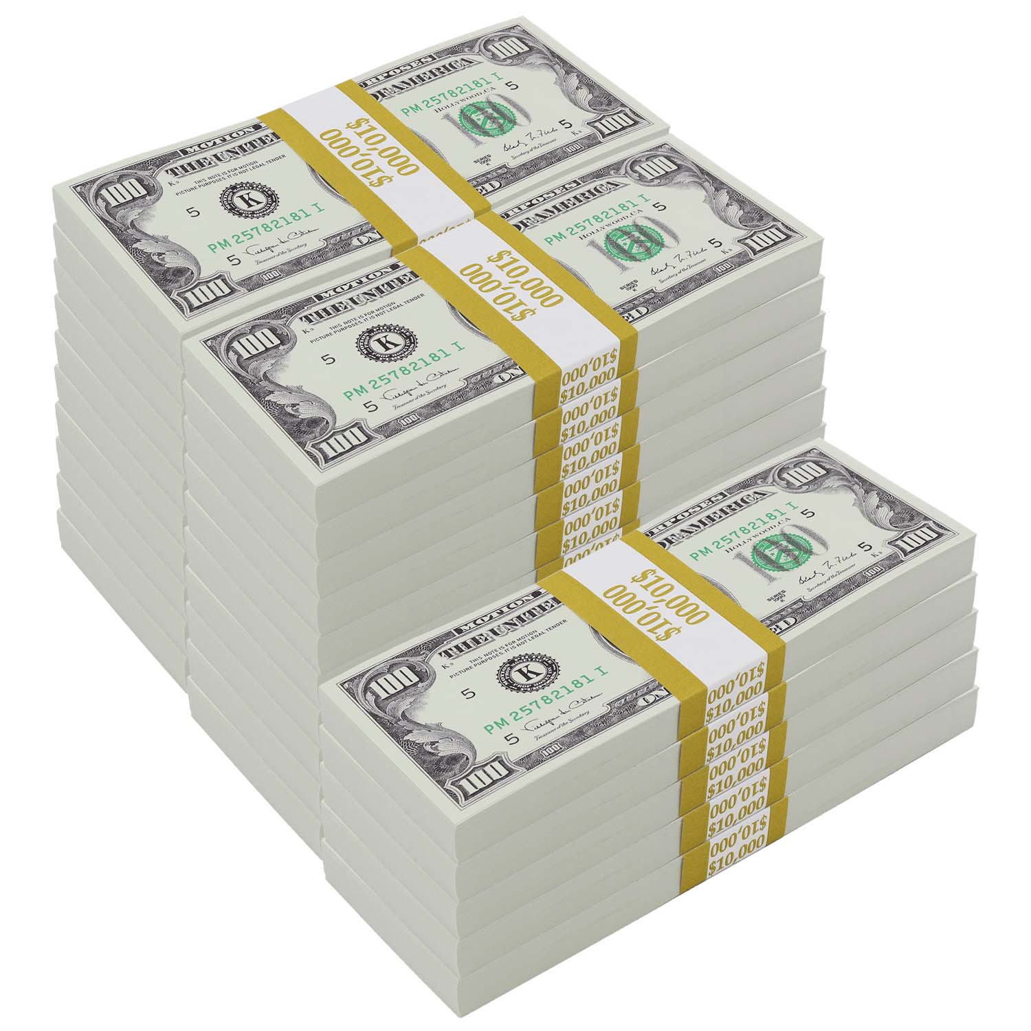 $250,000 BLANK FILLER 1990 Series Stacks