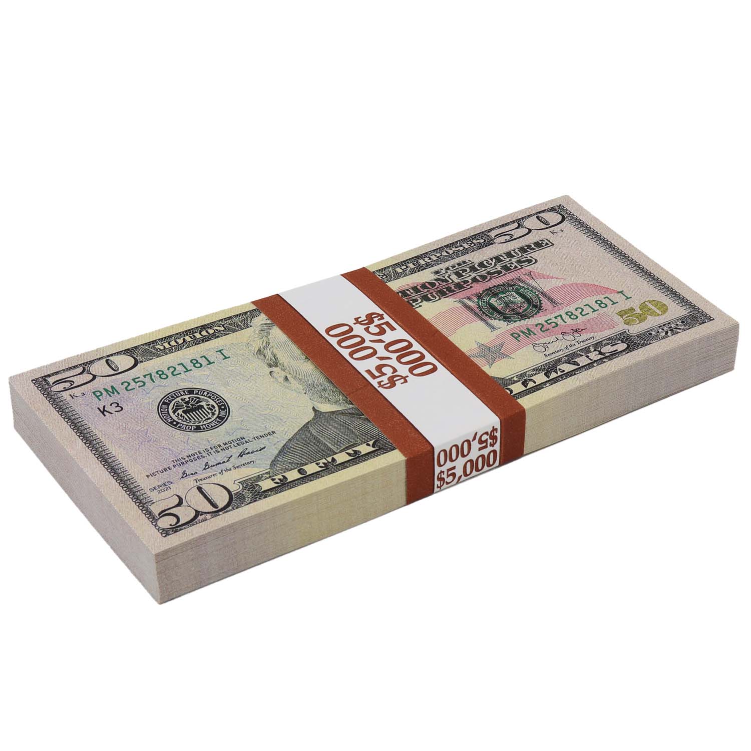 $5,000 Full Print New Series Stack - Image 4