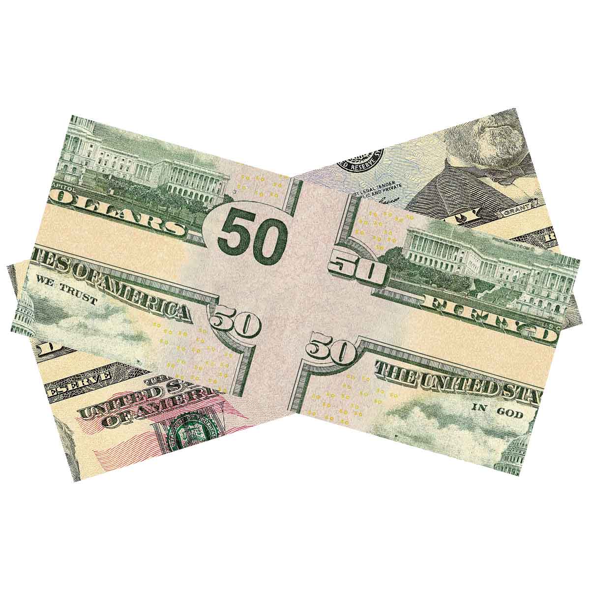 $50 Mis-Made Bill for Magicians - Image 2