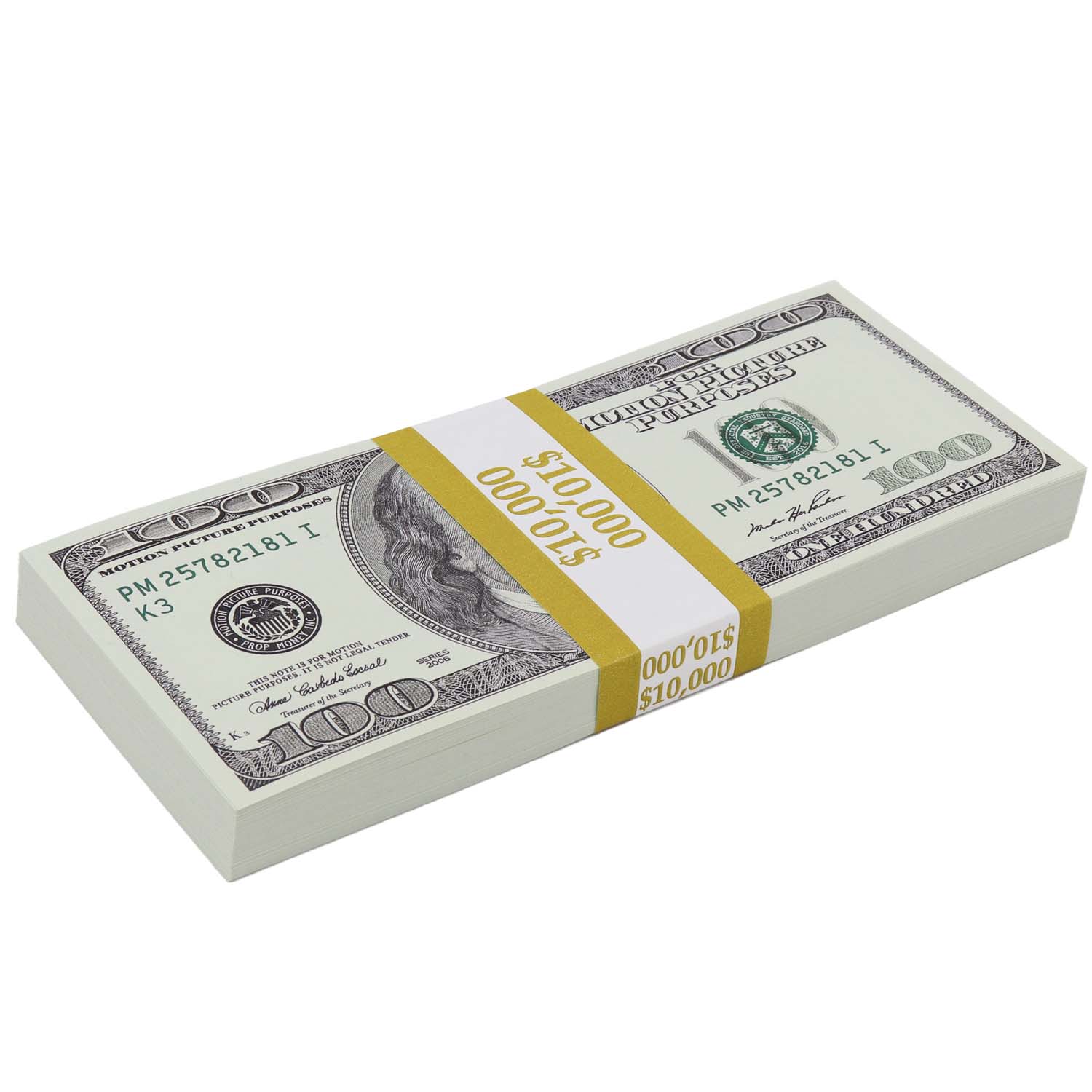 $500,000 BLANK FILLER 2000 Series Stacks & Briefcase - Image 3