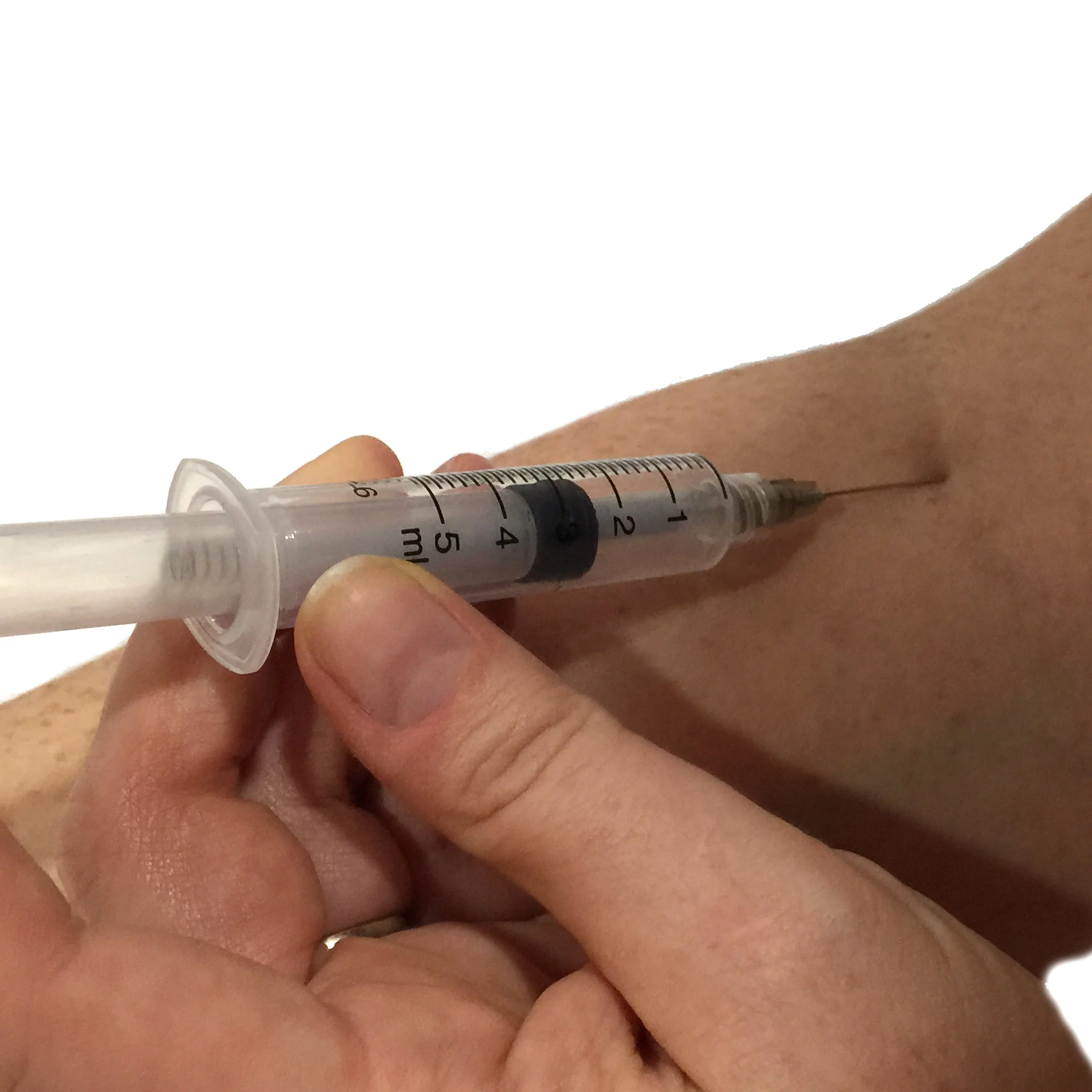 5ml Retractable Hypo Syringe Prop - Retractable Needle and Plunger - NO LIQUIDS - Image 6