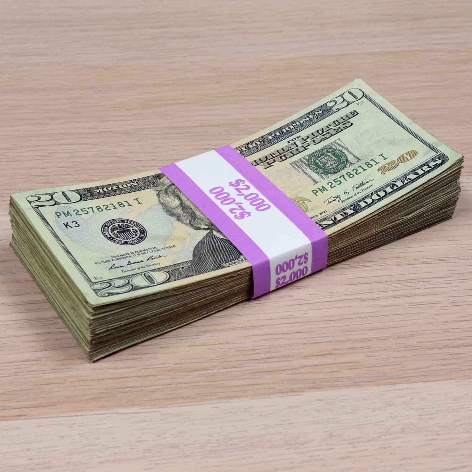 $7,000 RealAged® Full Print New Series Stack & Band Pack - Image 8