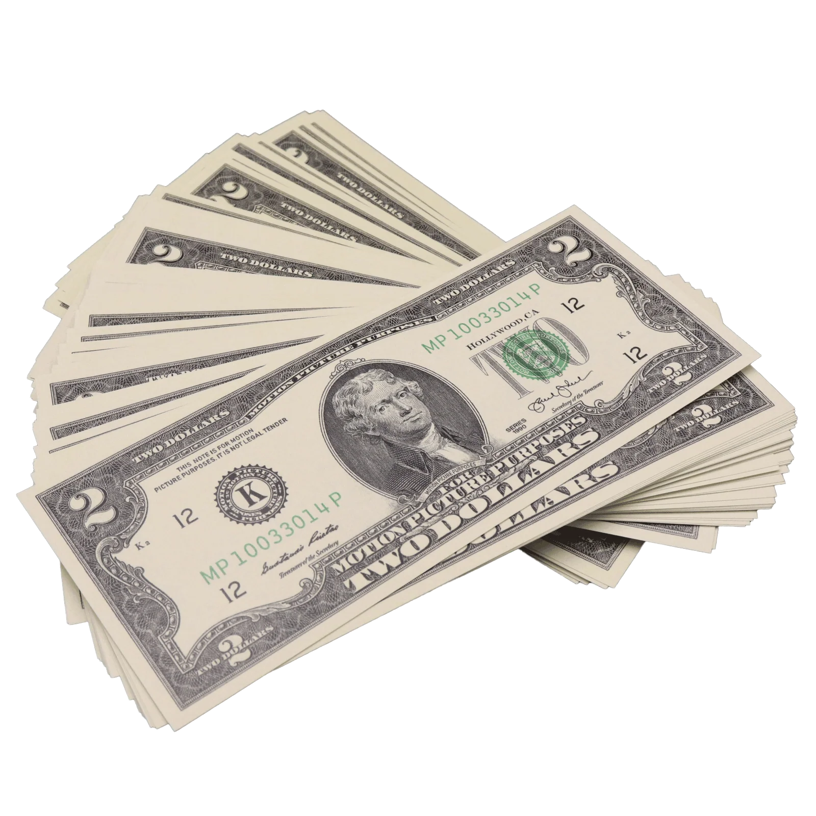 All Denomination Full Print 1990 Series Mixed Bills Stack - Image 14