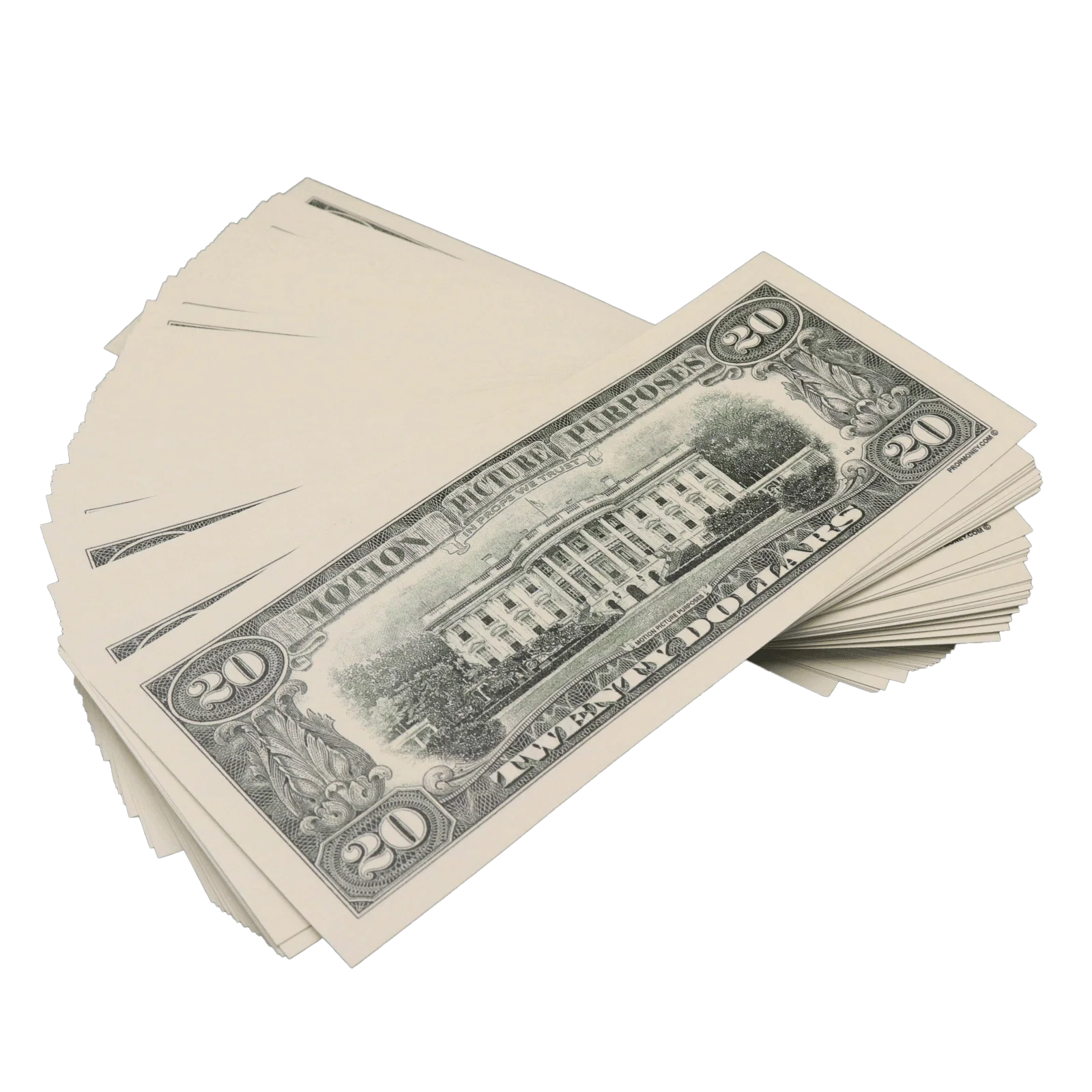All Denomination Full Print 1990 Series Mixed Bills Stack - Image 9
