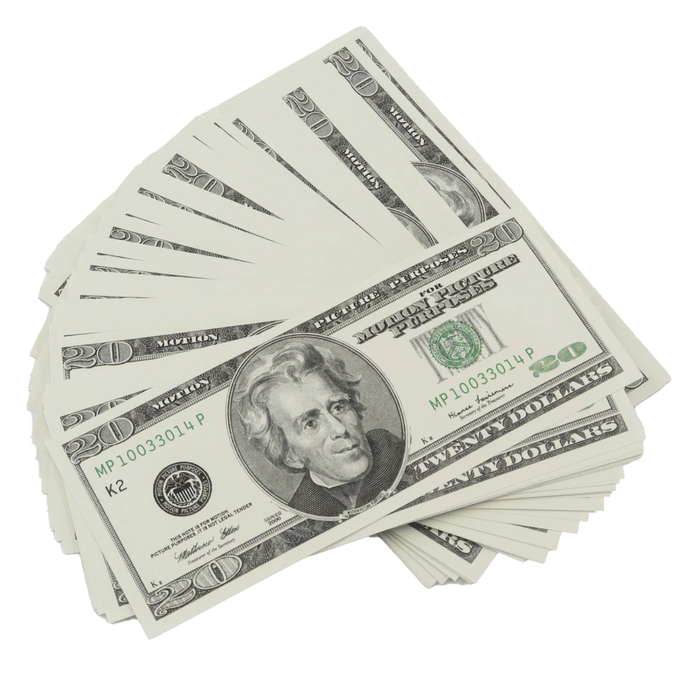 All Denomination Full Print 2000 Series Mixed Bills Stack - Image 6