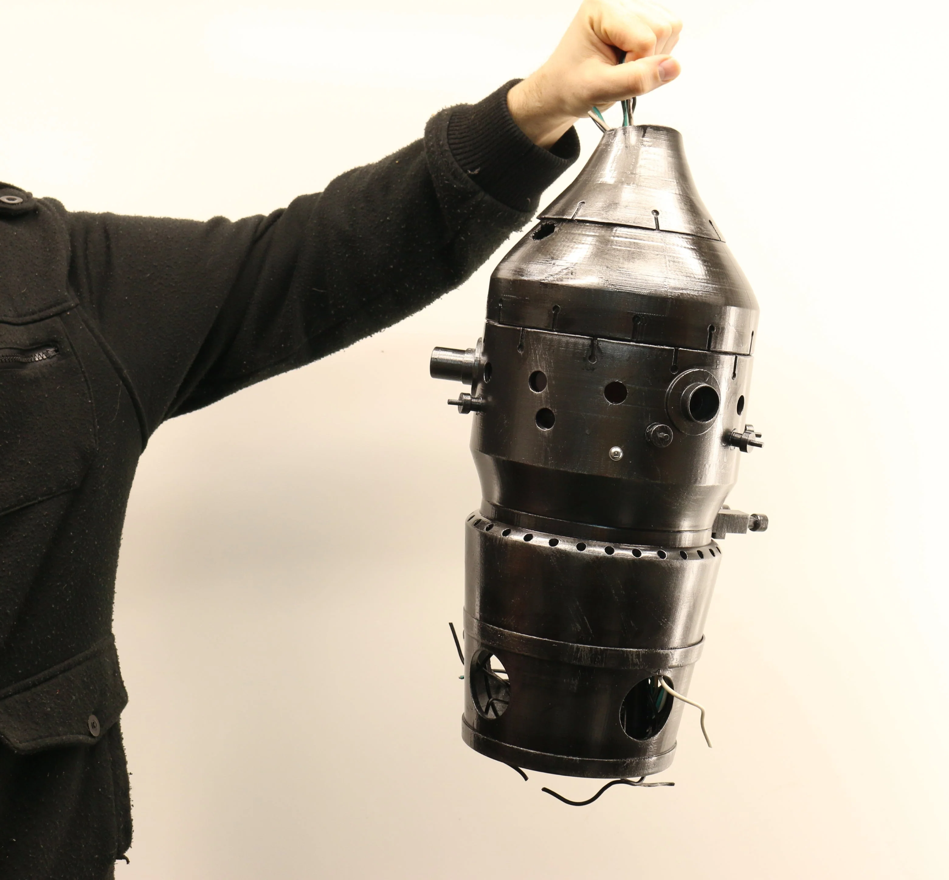 IG Unit Head Cosplay Display Prop - Image 3