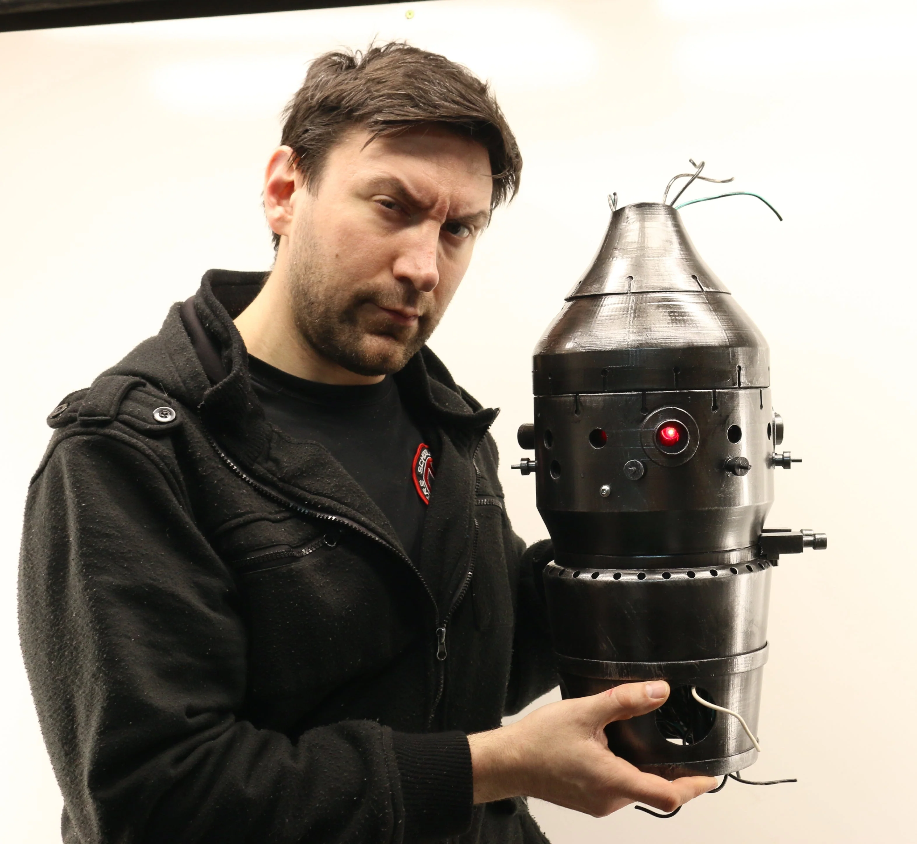 IG Unit Head Cosplay Display Prop - Image 4